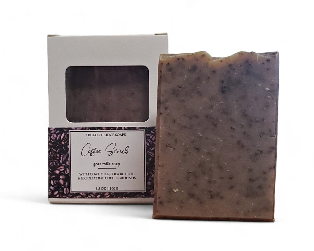 Coffee Scrub Goat Milk Soap Soap Hickory Ridge Soap Co.   
