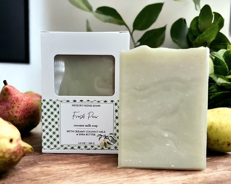 Fresh Pear Handmade Soap