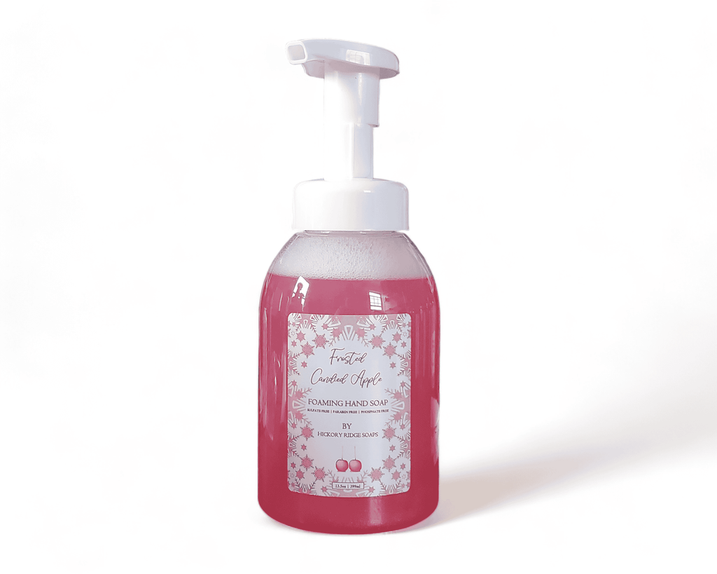 Frosted Candied Apple Foaming Hand Soap foaming hand soap Hickory Ridge Soap Co.   