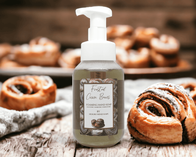 Frosted Cinna Buns Foaming Hand Soap foaming hand soap Hickory Ridge Soap Co.   