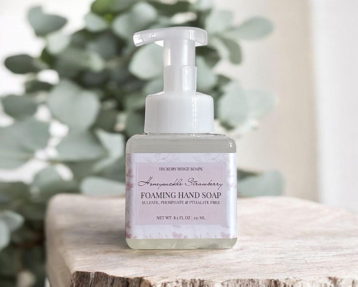 Honeysuckle Strawberry Foaming Hand Soap