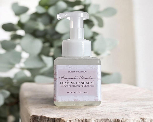 Honeysuckle Strawberry Foaming Hand Soap