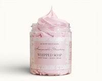 Honeysuckle Strawberry Whipped Soap