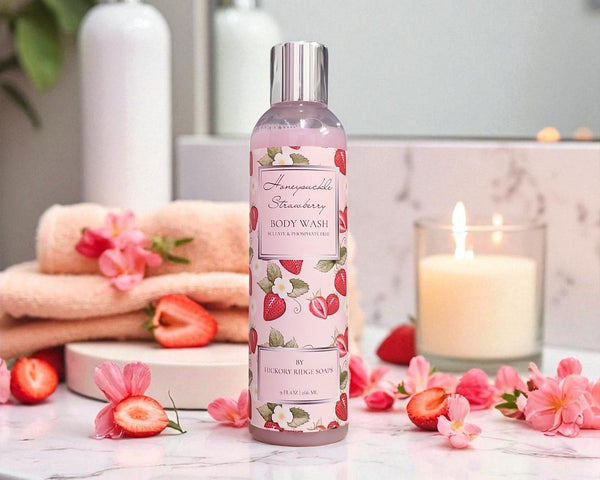 Honeysuckle Strawberry Body Wash