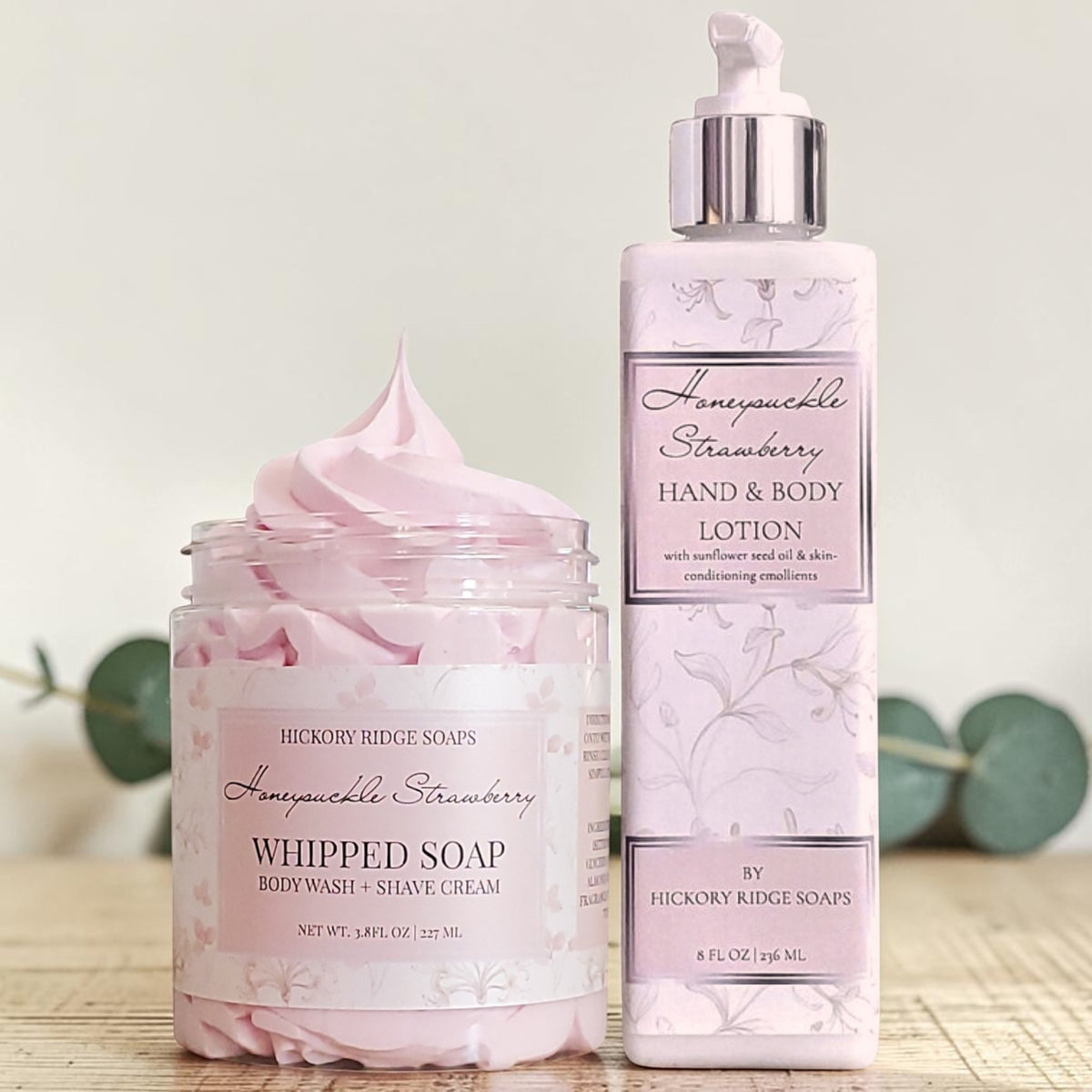 Whipped Soap & Lotion Duo | Choose Your Scent