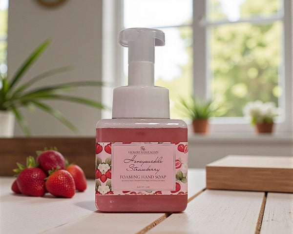 Honeysuckle Strawberry Foaming Hand Soap