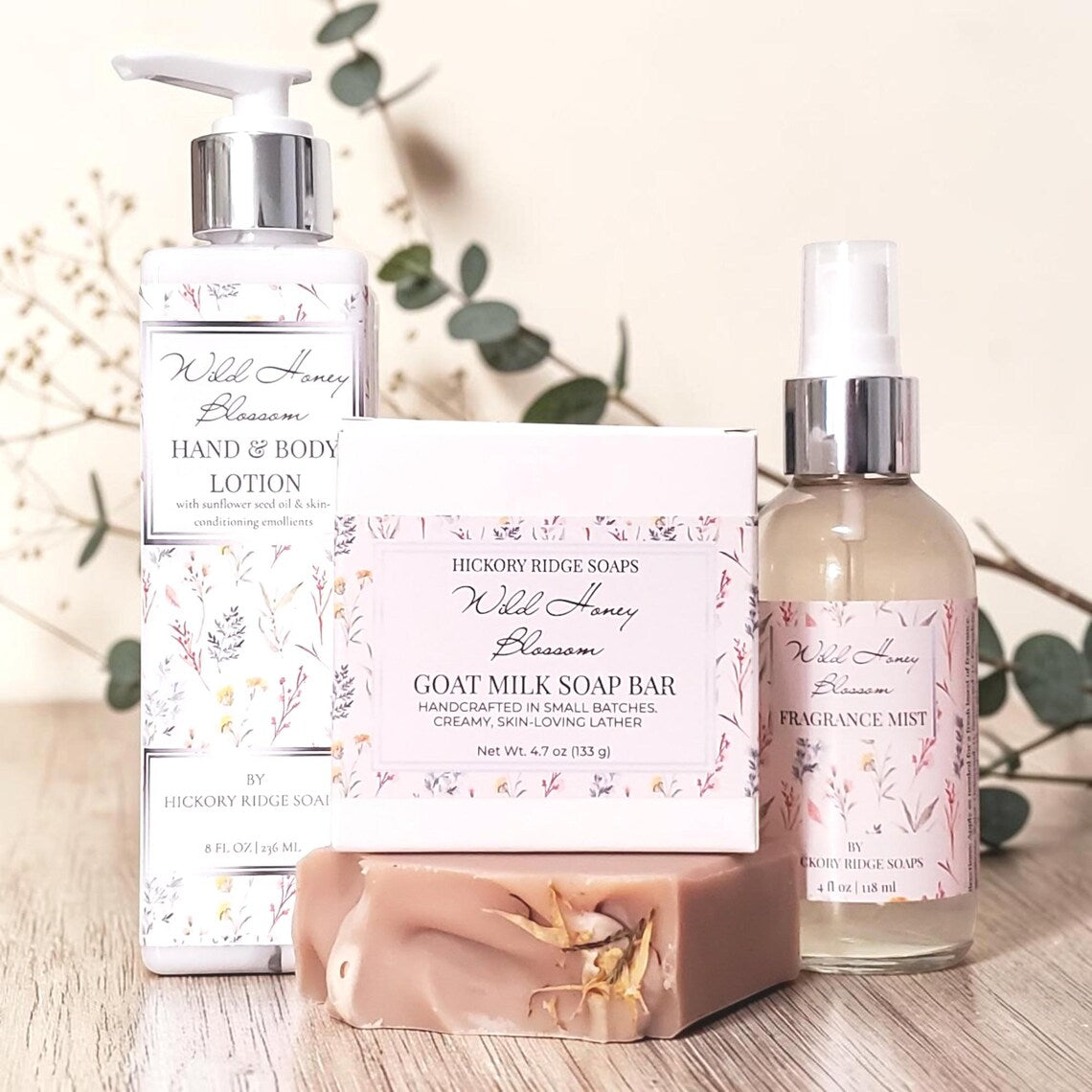 Goat Milk Soap, Lotion & Fragrance Mist Bundle | Choose Your Scent