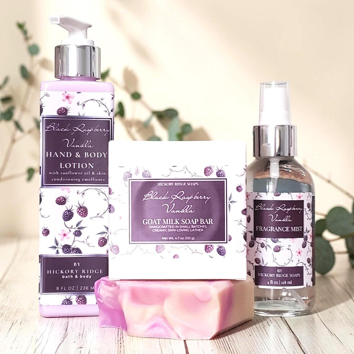 Goat Milk Soap, Lotion & Fragrance Mist Bundle | Choose Your Scent