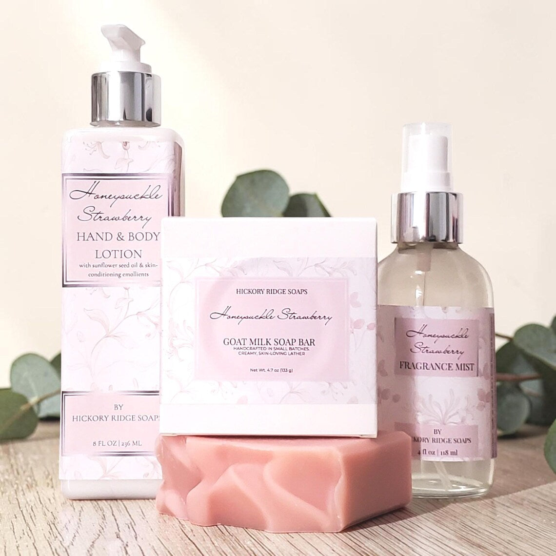 Goat Milk Soap, Lotion & Fragrance Mist Bundle | Choose Your Scent