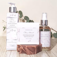 Goat Milk Soap, Lotion & Fragrance Mist Bundle | Choose Your Scent