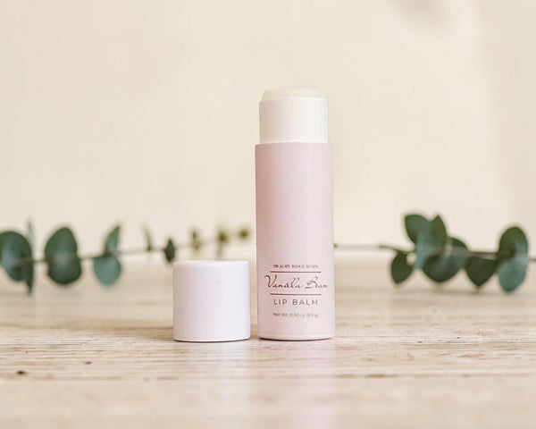 Bálsamo labial en crema de vainilla natural 