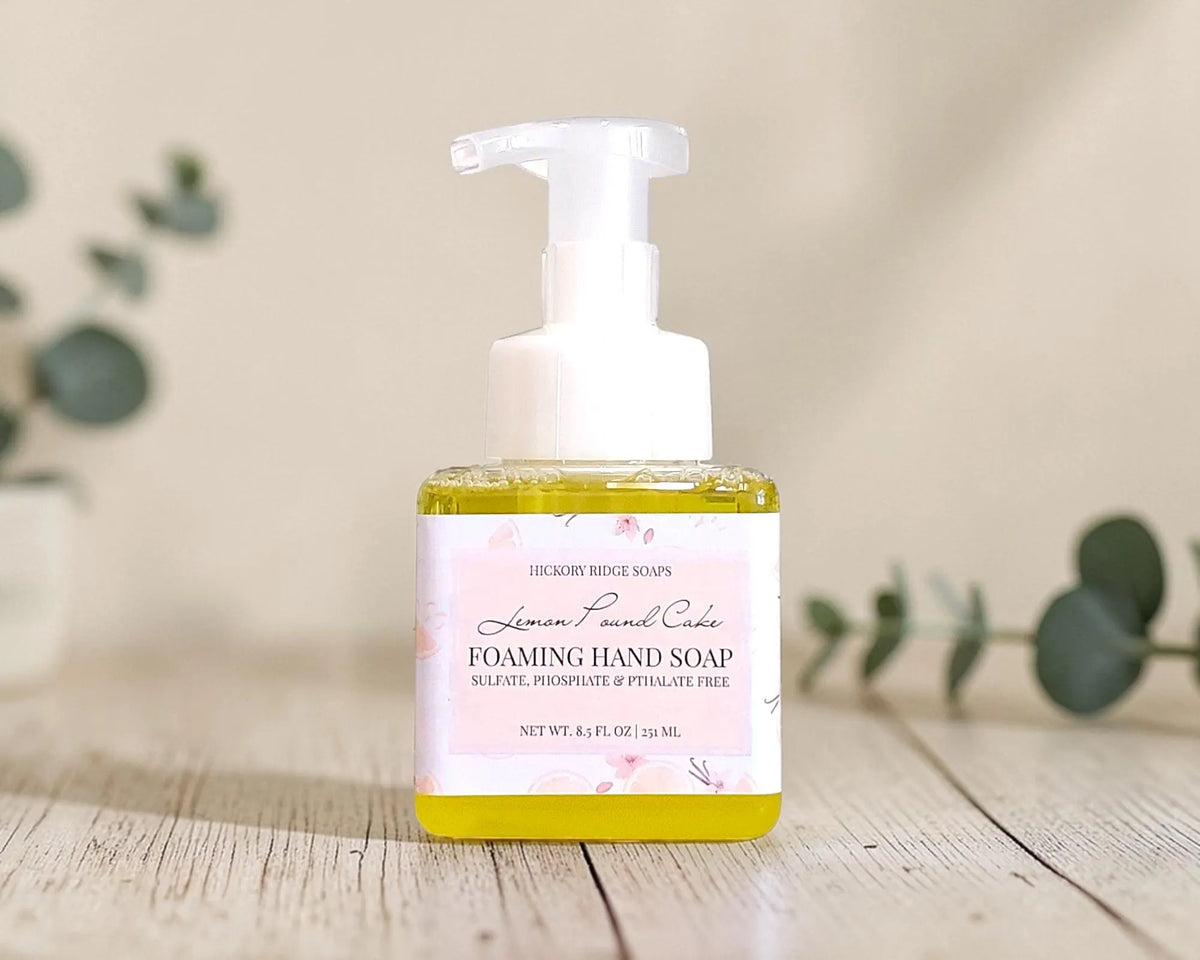 Lemon Pound Cake Foaming Hand Soap