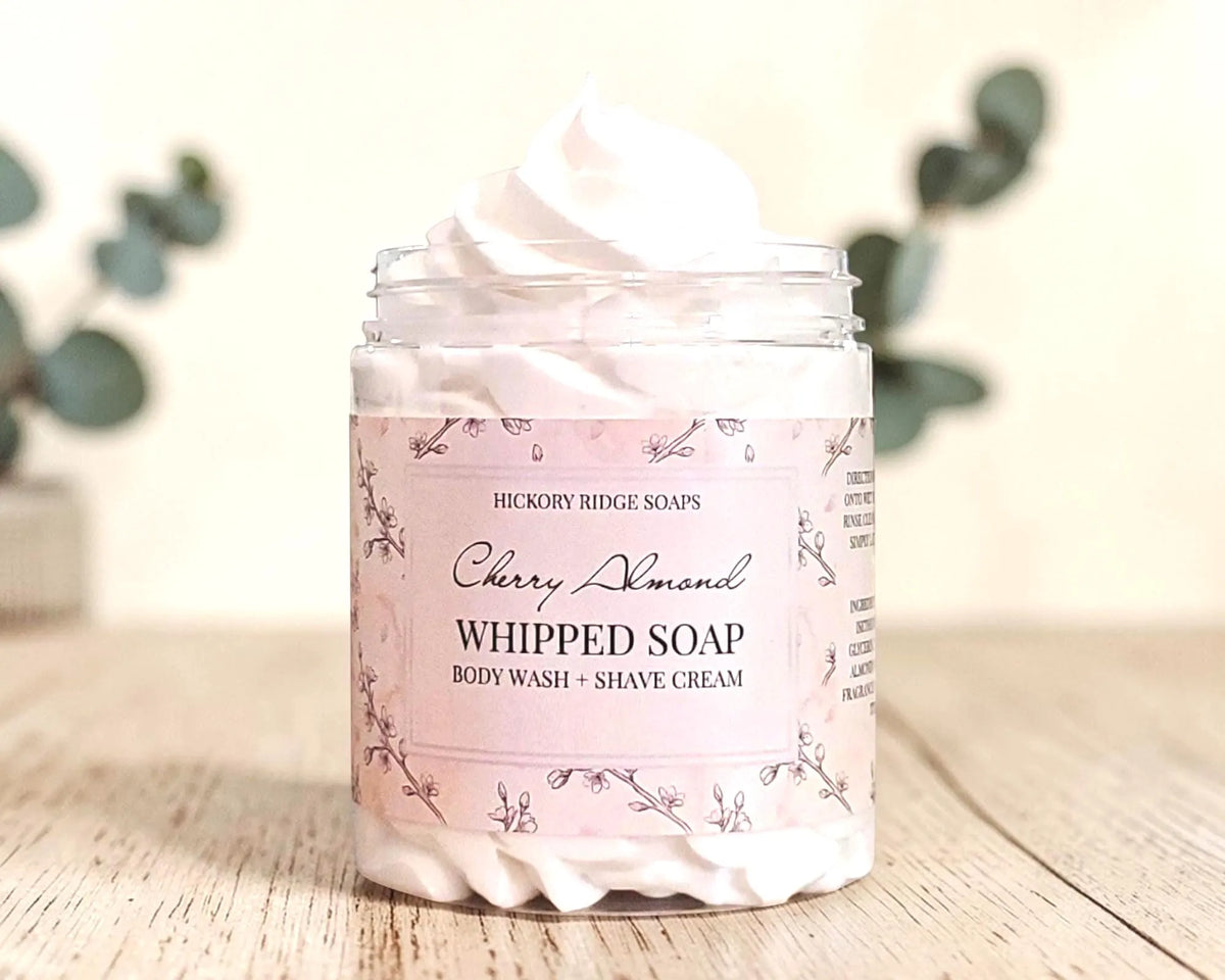 Cherry Almond Whipped Soap