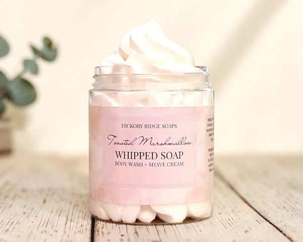 Toasted Marshmallow Whipped Soap