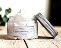 Coconut Milk & Vanilla Whipped Body Butter Cream | Triple Butter Blend
