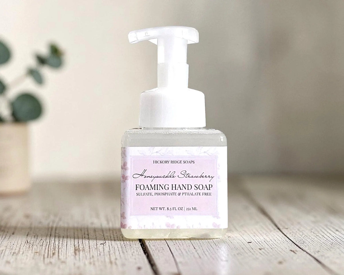 Honeysuckle Strawberry Foaming Hand Soap