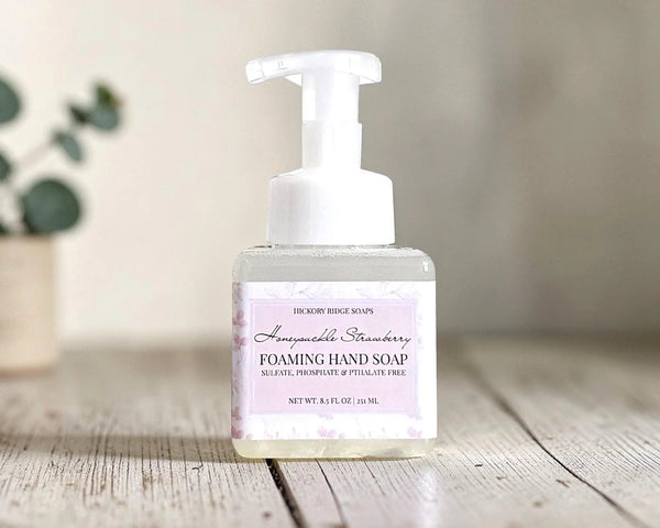 Honeysuckle Strawberry Foaming Hand Soap