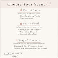 Choose Your Scent Goat Milk Soap Bar