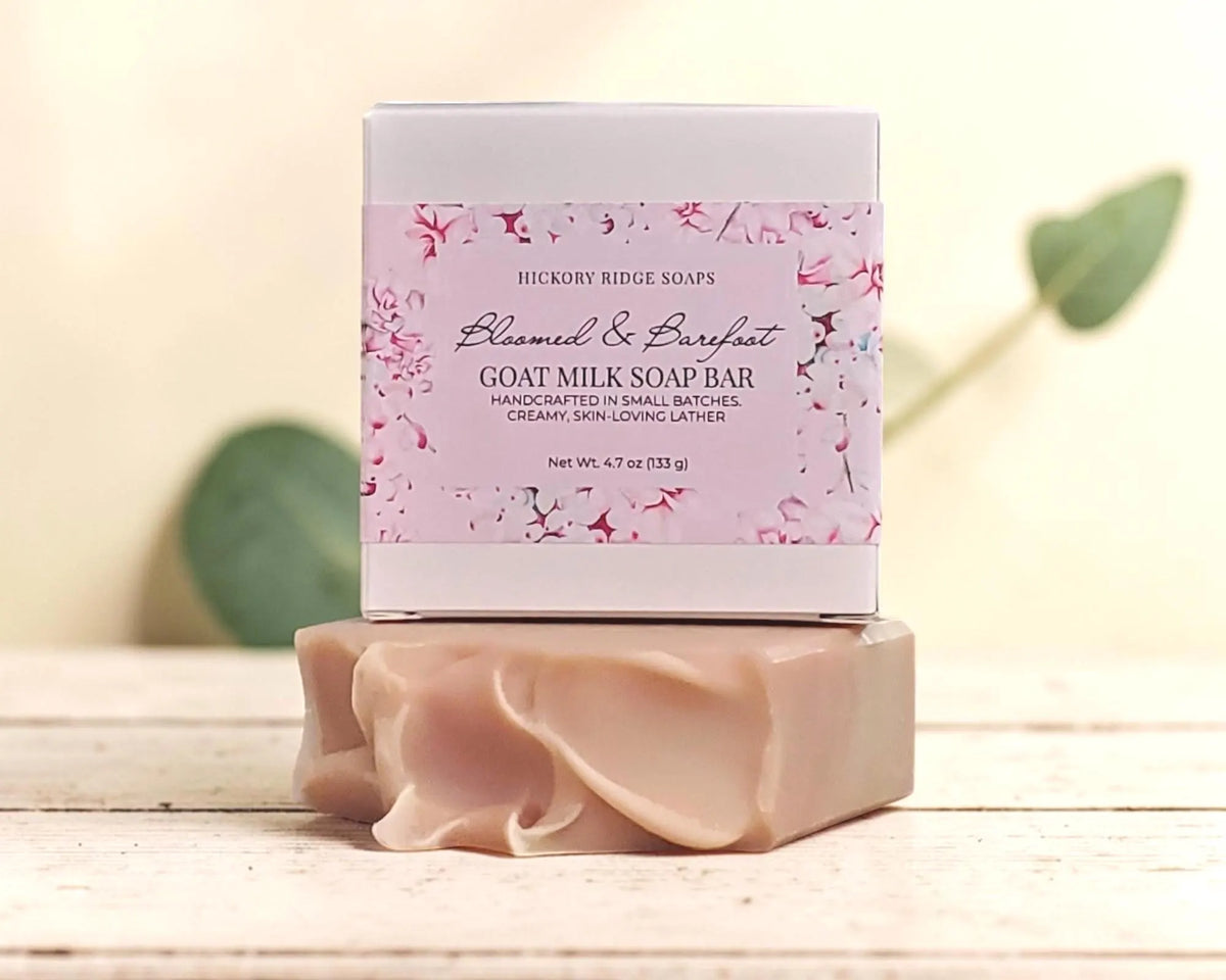 Bloomed & Barefoot Goat Milk Soap Bar