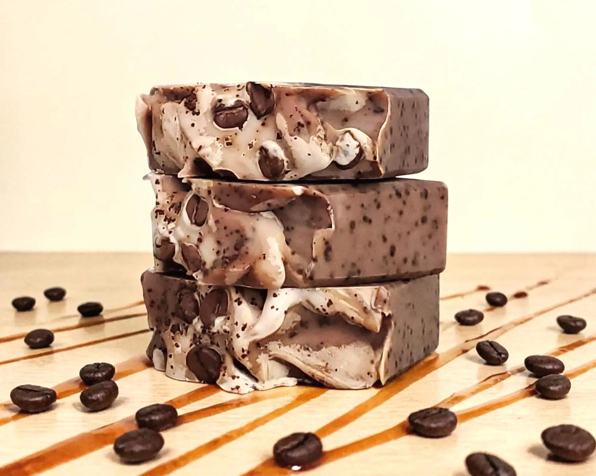Caramel Crème Latte Goat Milk Soap Bar