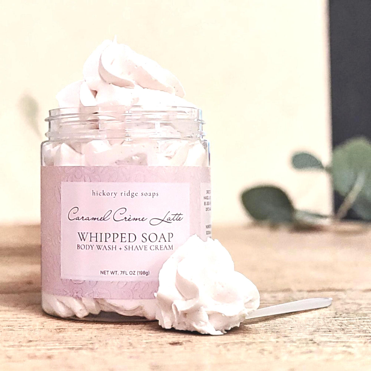 Caramel Crème Latte Whipped Soap