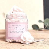 Caramel Crème Latte Whipped Soap
