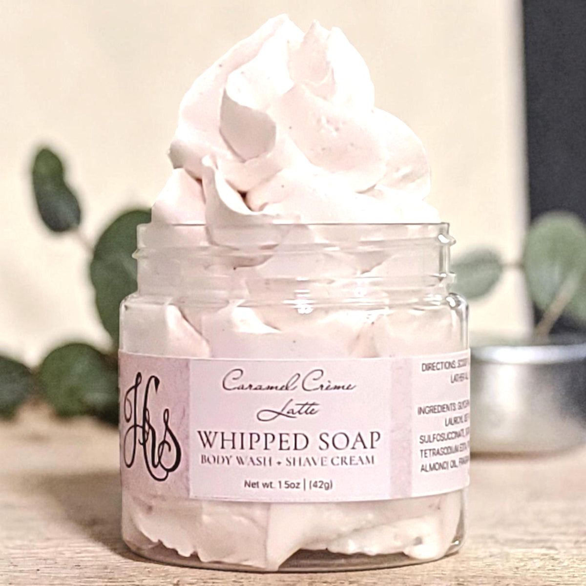 Caramel Crème Latte Whipped Soap