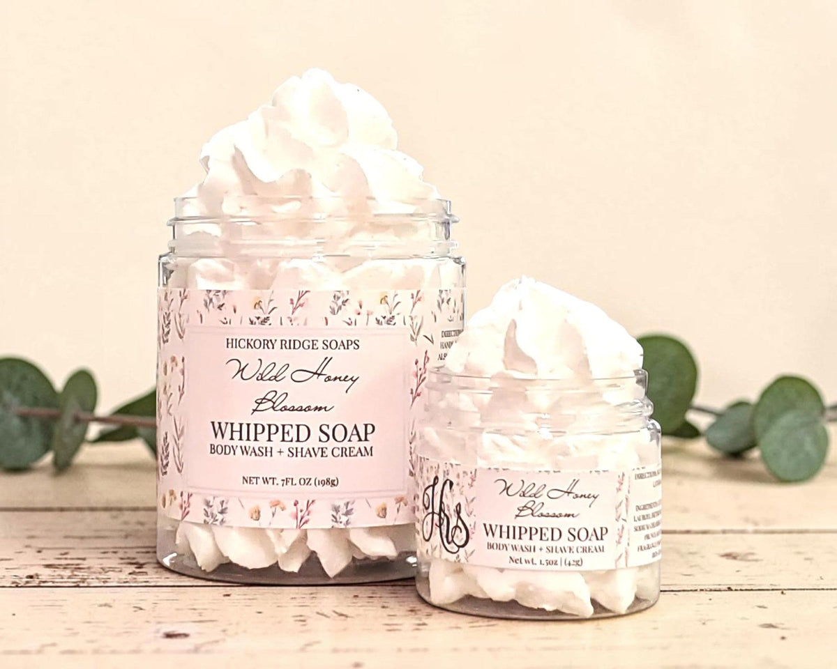 Wild Honey Blossom Whipped Soap