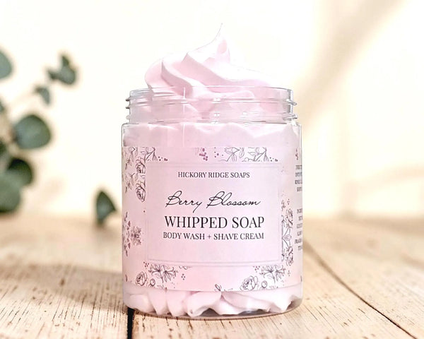 Berry Blossom Whipped Soap
