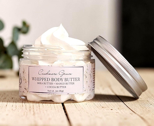 Cashmere Grace Whipped Body Butter Cream | Triple Butter Blend