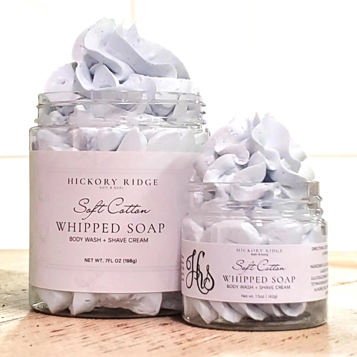 Soft Cotton Whipped Soap