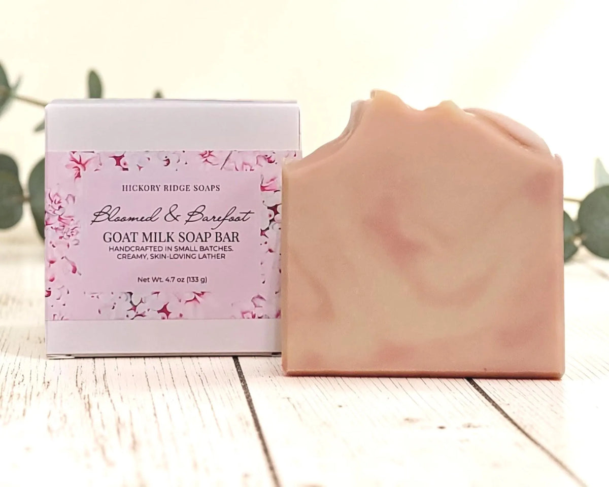 Bloomed & Barefoot Goat Milk Soap Bar