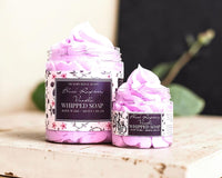 Black Raspberry Vanilla Whipped Soap