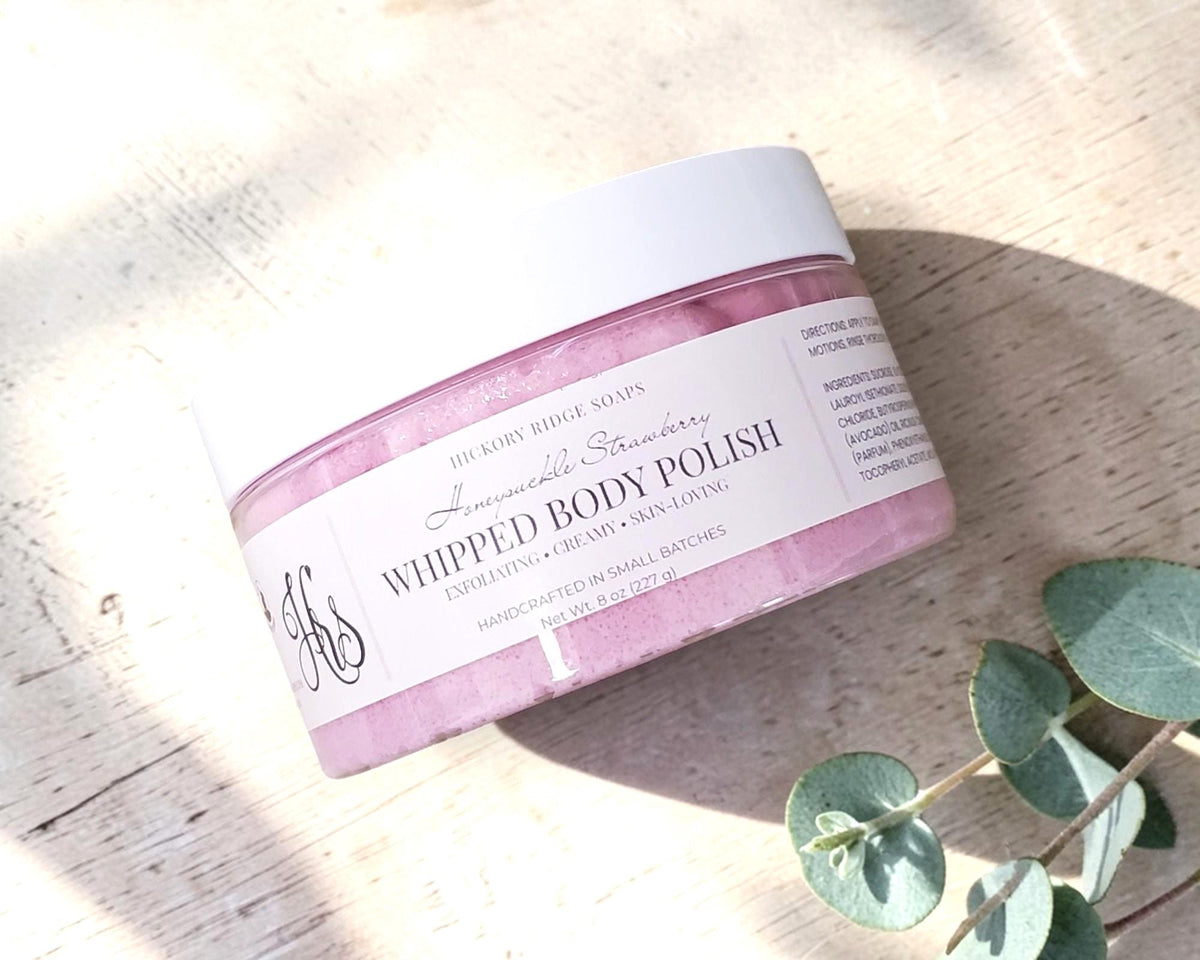 Honeysuckle Strawberry Whipped Foaming Body Polish