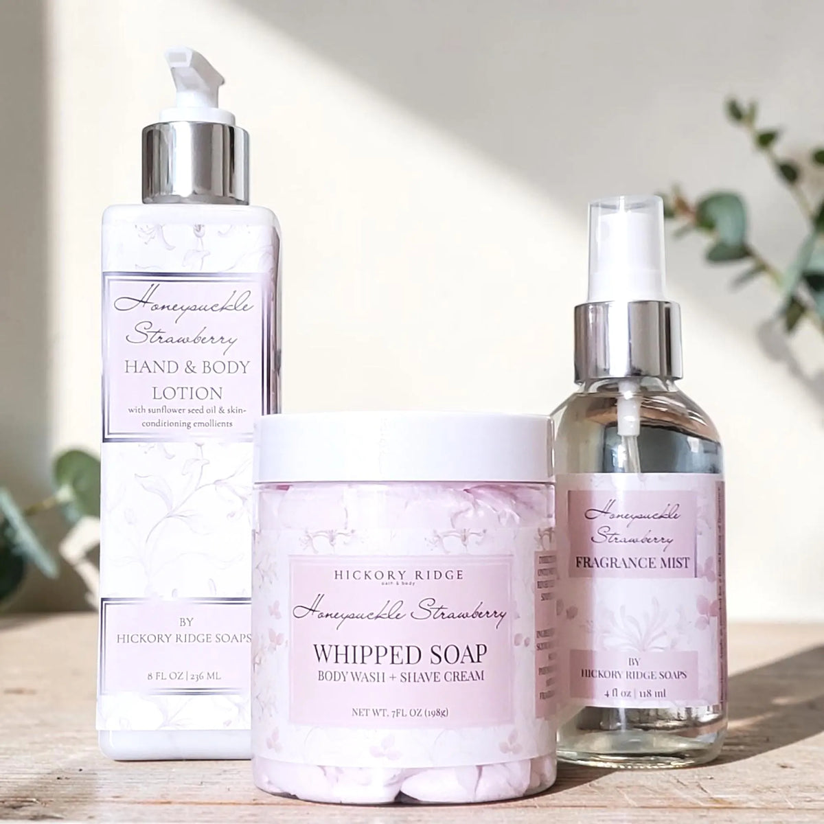 Complete Your Routine Bundle | Whipped Soap, Lotion & Fragrance Mist