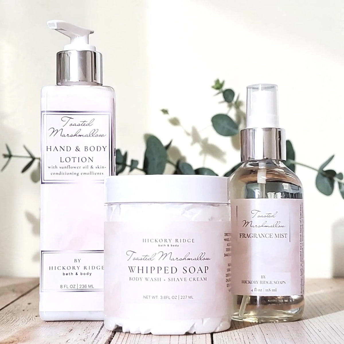 Complete Your Routine Bundle | Whipped Soap, Lotion & Fragrance Mist