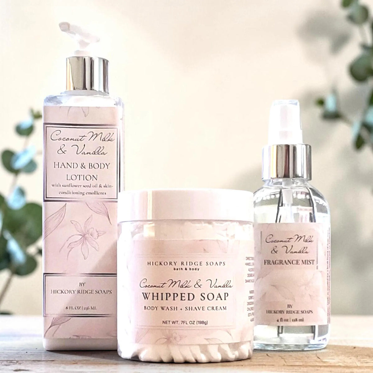 Complete Your Routine Bundle | Whipped Soap, Lotion & Fragrance Mist