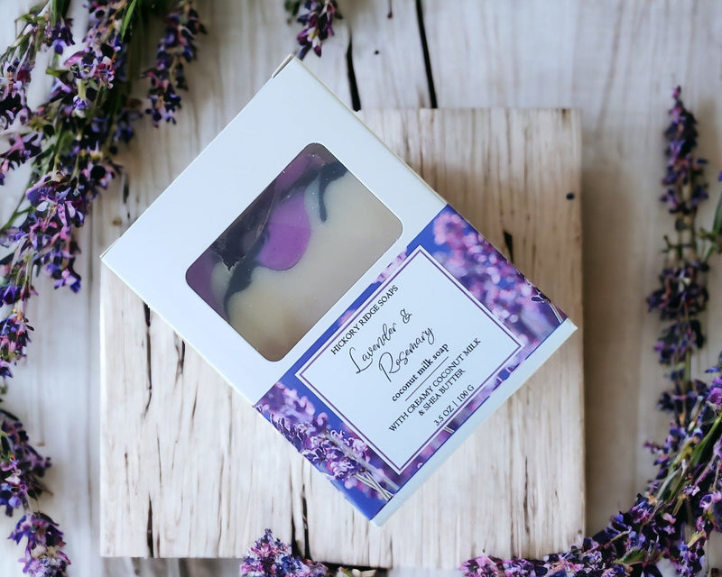 Lavender and Rosemary Handmade Soap