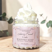 Lemon Pound Cake Whipped Soap