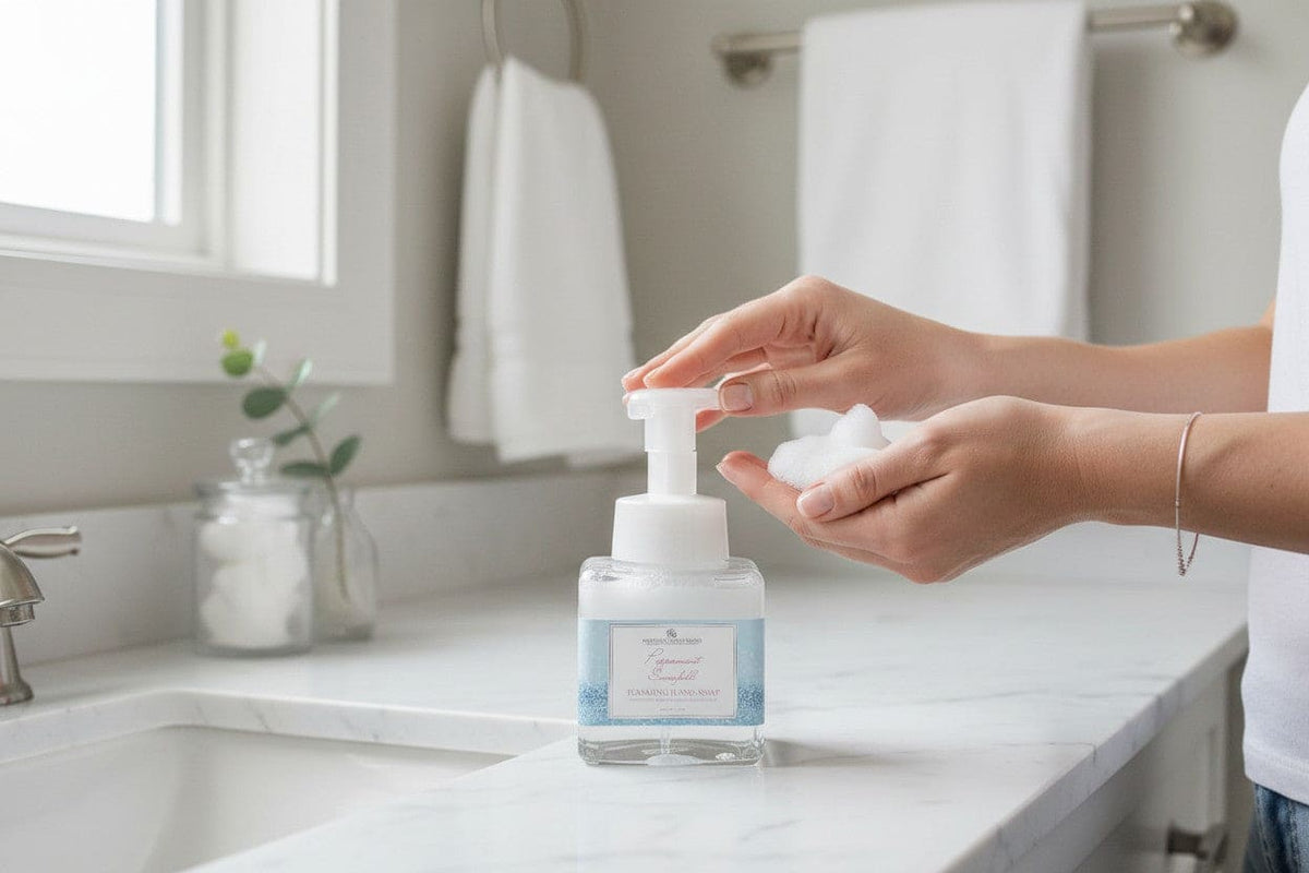Peppermint Snowfall Foaming Hand Soap