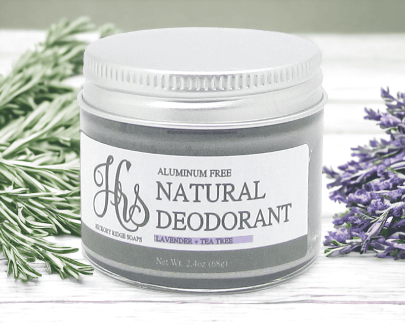 Natural Deodorant Cream Paste deodorant Hickory Ridge Soap Co.   