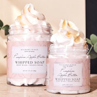 Pumpkin Apple Butter Whipped Soap