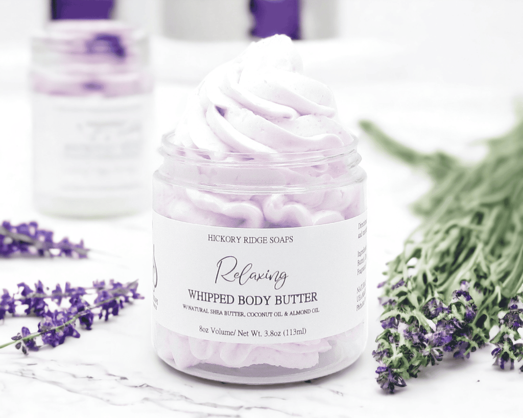 Relaxing Whipped Body Butter whipped body butter Hickory Ridge Soap Co.   