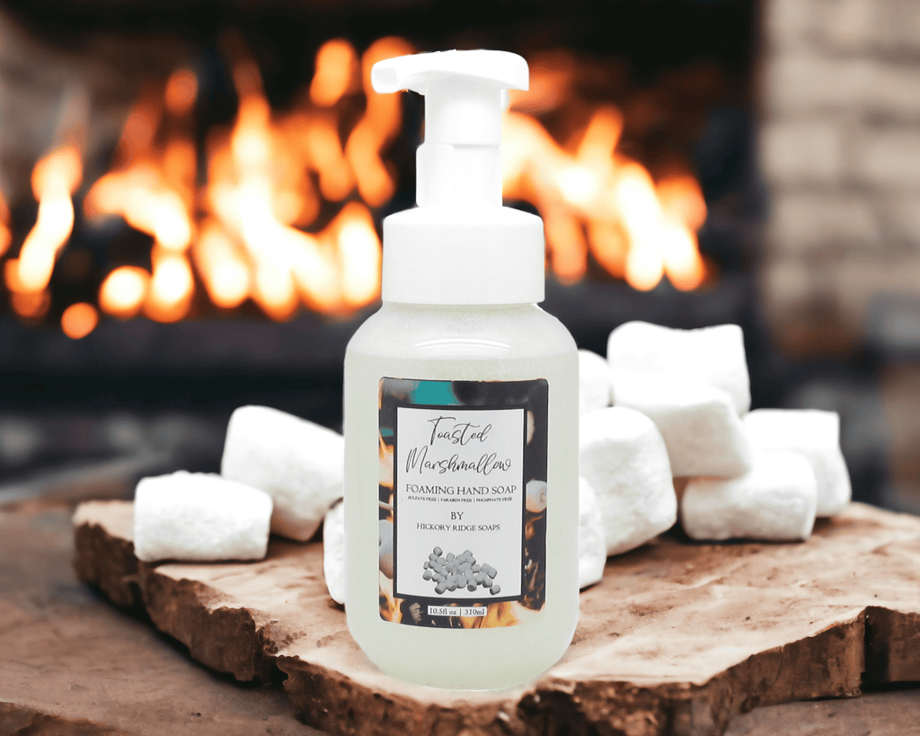 Toasted Marshmallow Foaming Hand Soap  Hickory Ridge Soap Co.   