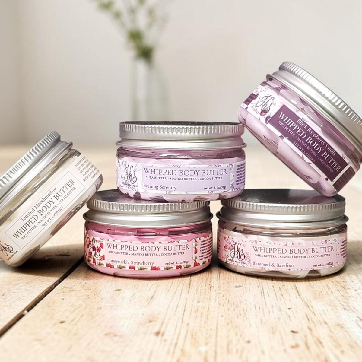 Whipped Body Butter Trio Sampler | Pick Any 3 Scents