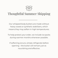 Cashmere Grace Whipped Body Butter Cream | Triple Butter Blend