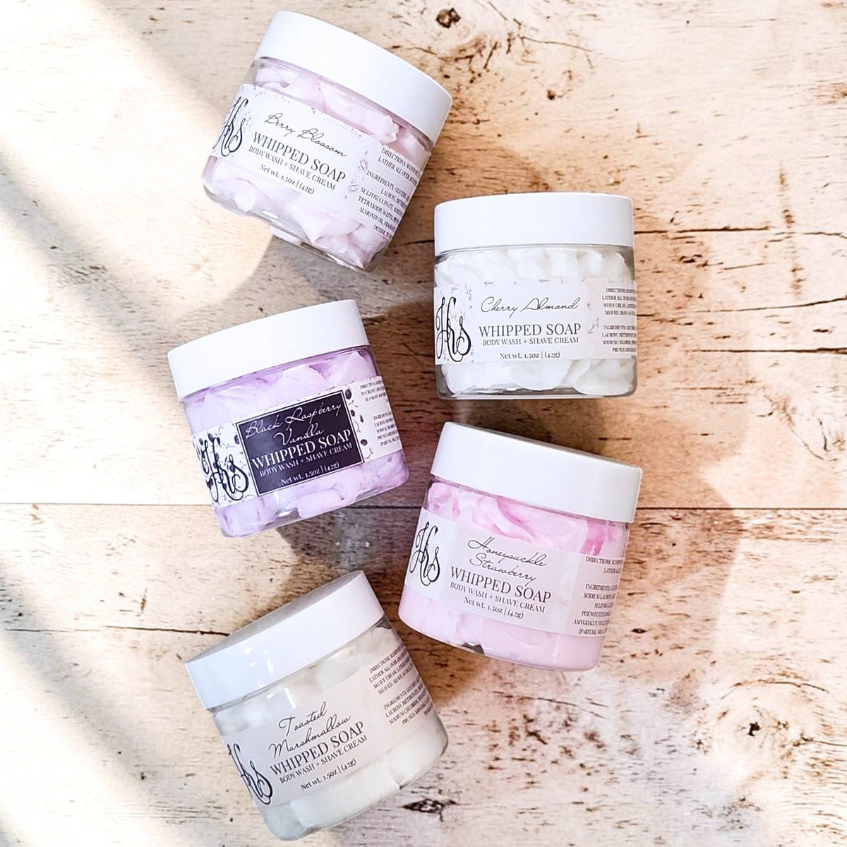 Whipped Soap Sampler Set - Pick Any 3