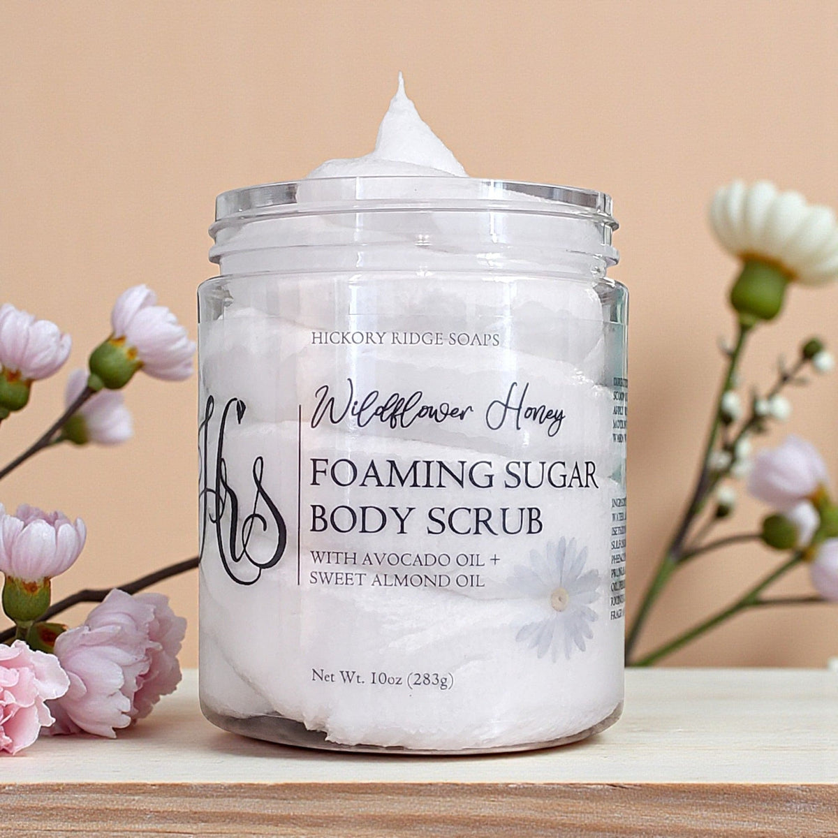 Wildflower Honey Foaming Sugar Scrub