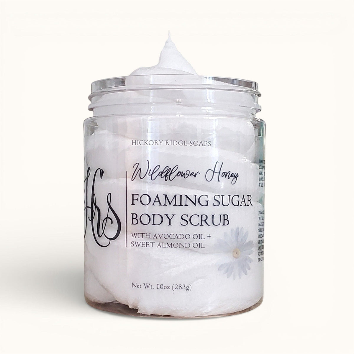 Wildflower Honey Foaming Sugar Scrub