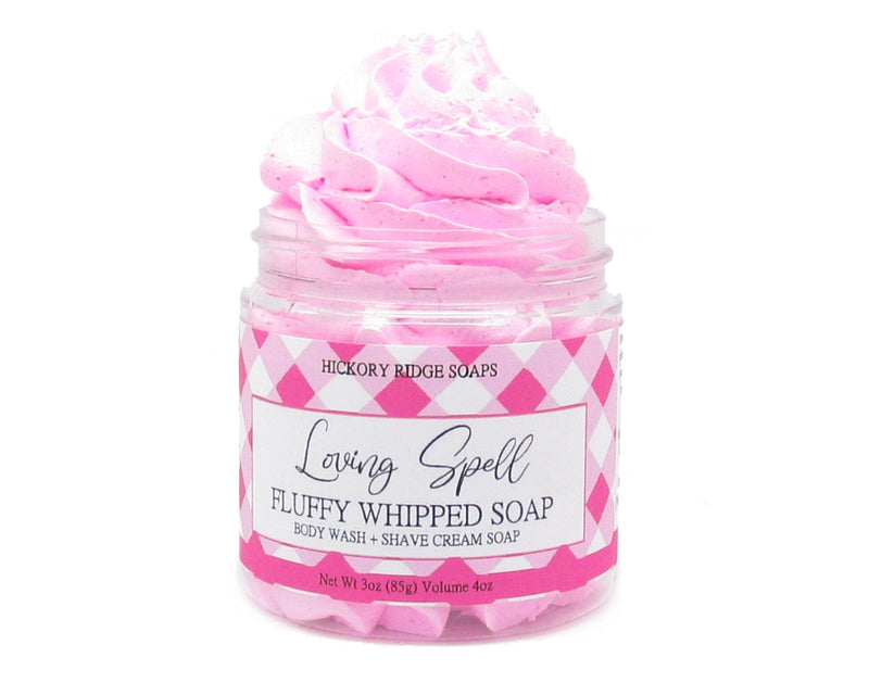 Loving Spell Fluffy Whipped Soap Whipped Soap Hickory Ridge Soap Co. 3oz  